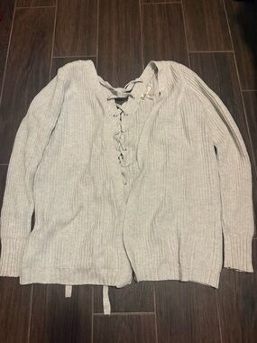 🪼Light Gray Women's Sweater